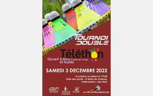 Tournoi Téléthon 2022